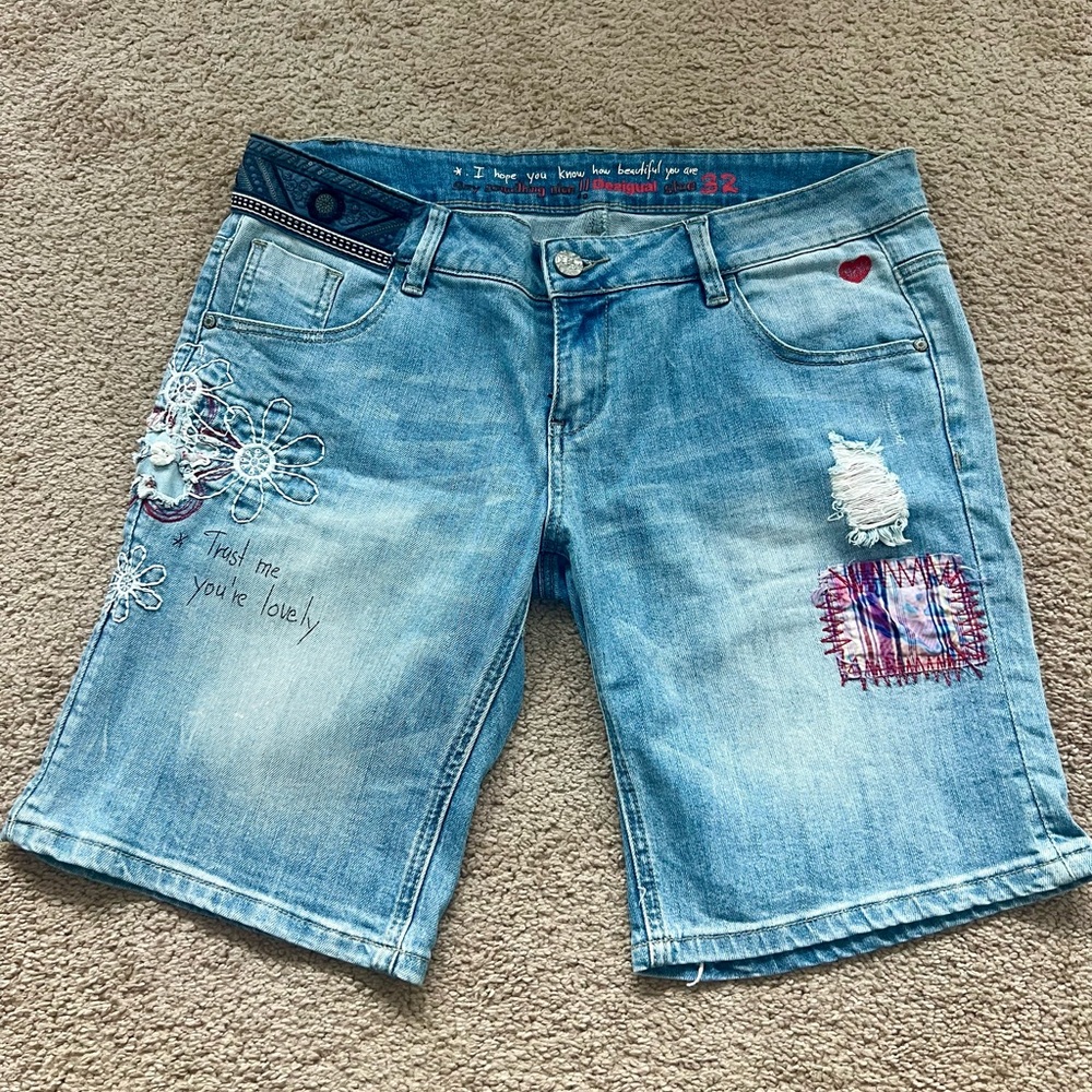 Desigual Jean Shorts